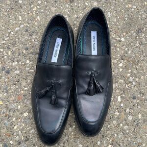 Steve Madden Blue Loafers with Tassels